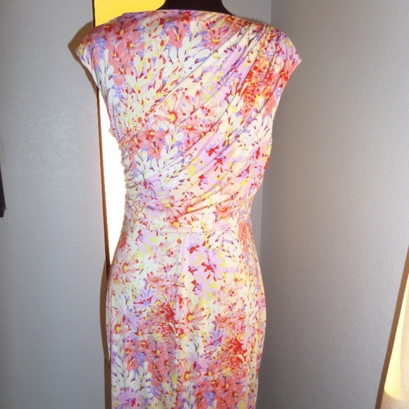 MIDI DRESS AMERICAN LIVING Size 14 MULTICOLOR - Picture 3 of 8
